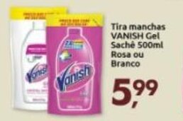 Tira Manchas Vanish Gel Sache 500ml Rosa ou Branco