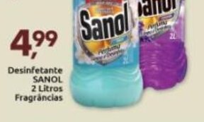 Desinfetante Sanol 2L Fragrancias