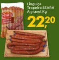 Supermercados Nori Linguica Tropeiro Seara a granel 1kg oferta
