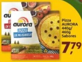 Supermercados Nori Pizza Aurora 440/460g sabores oferta