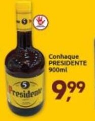 Supermercados Nori Conhaque President 900ml oferta