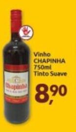 Supermercados Nori Vinho Chapinha 750ml tinto suave oferta