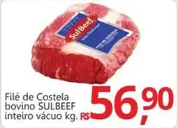 Supermercados Koch Filé de Costela bovino SULBEEF inteiro vácuo oferta