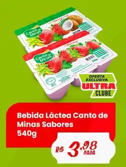 Ultrabox Bebida Láctea Canto de Minas Sabores oferta