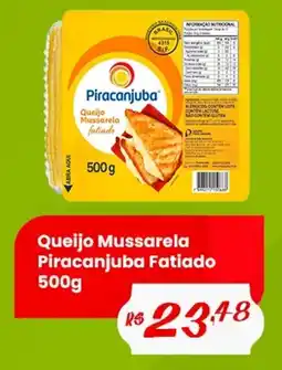 Ultrabox Queijo Mussarela Piracanjuba Fatiado oferta