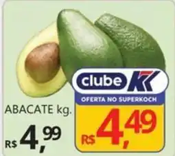 Supermercados Koch Abacate oferta