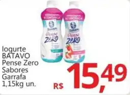 Supermercados Koch logurte BATAVO Pense Zero Sabores Garrafa oferta