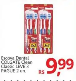 Supermercados Koch Escova Dental COLGATE Clean Classic oferta