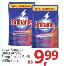 Supermercados Koch Lava Roupas BRILHANTE Fragrâncias Refil oferta