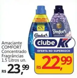 Supermercados Koch Amaciante COMFORT Concentrado Fragrâncias oferta