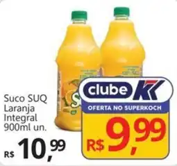 Supermercados Koch Suco SUQ Laranja Integral oferta