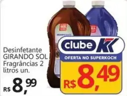 Supermercados Koch Desinfetante GIRANDO SOL Fragrâncias oferta