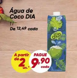 Dia Água de Coco DIA oferta