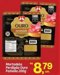Fort Atacadista Mortadela Perdigão Ouro Fatiada oferta