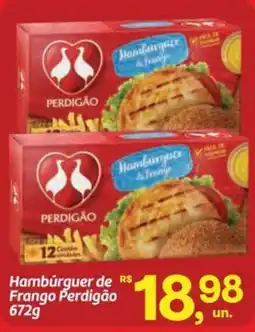 Fort Atacadista Hambúrguer de Frango Perdigão oferta