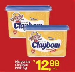 Fort Atacadista Margarina Claybom Pote oferta