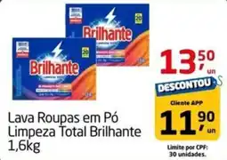 Tenda Atacado Lava Roupas em Pó Limpeza Total Brilhante oferta