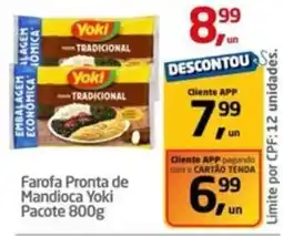 Tenda Atacado Farofa Pronta de Mandioca Yoki Pacote oferta
