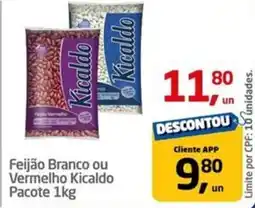 Tenda Atacado Feijão Branco ou Vermelho Kicaldo Pacote oferta