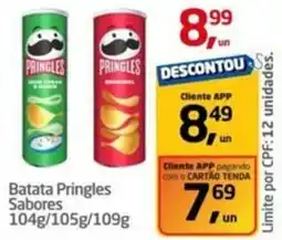 Tenda Atacado Batata Pringles Sabores oferta