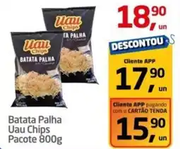 Tenda Atacado Batata Palha Uau Chips Pacote oferta