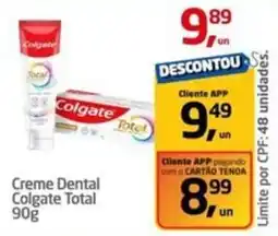 Tenda Atacado Creme Dental Colgate Total oferta