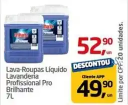 Tenda Atacado Lava-Roupas Líquido Lavanderia Profissional Pro Brilhante oferta