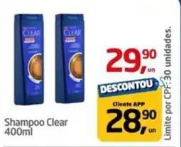 Tenda Atacado Shampoo Clear oferta