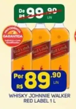 Brasil Atacadista WHISKY JOHNNIE WALKER RED LABEL oferta