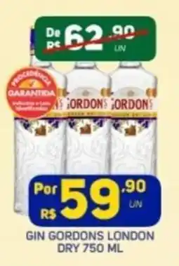 Brasil Atacadista Gin gordons london dry oferta