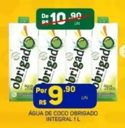 Brasil Atacadista Água de coco obrigado integral oferta