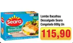 Spani Atacadista Lombo Bacalhau Dessalgado Seara Congelado Un oferta