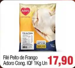 Spani Atacadista Filé Peito de Frango Adoro Cong. IQF oferta