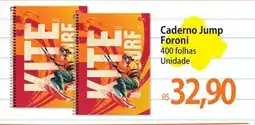 Atacadão Caderno Jump Foroni oferta