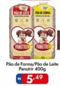 Supermercados Rondon Pão de Forma/Pão de Leite Panutrir oferta
