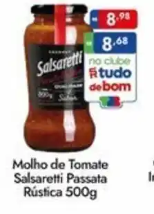 Supermercados Rondon Molho de Tomate Salsaretti Passata Rústica oferta