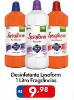 Supermercados Rondon Desinfetante Lysoform Fragrâncias oferta