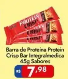 Supermercados Rondon Barra de Proteína Protein Crisp Bar Integralmedica oferta