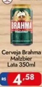 Supermercados Rondon Cerveja Brahma Malzbier Lata oferta