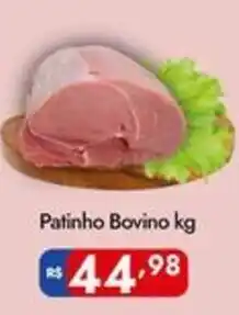 Supermercados Rondon Patinho Bovino oferta