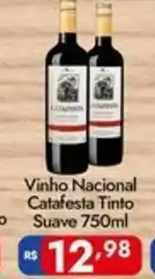 Supermercados Rondon Vinho Nacional Catafesta Tinto Suave oferta