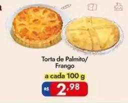 Supermercados Rondon Torta de Palmito/ Frango a cada oferta