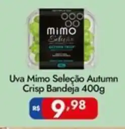 Supermercados Rondon Uva Mimo Seleção Autumn Crisp Bandeja oferta
