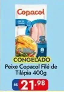 Supermercados Rondon CONGELADO Peixe Copacol Filé de Tilápia oferta