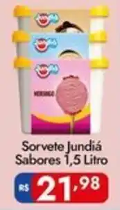 Supermercados Rondon Sorvete Jundiá Sabores oferta