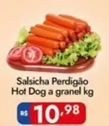 Supermercados Rondon Salsicha Perdigão Hot Dog a granel oferta