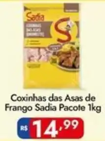 Supermercados Rondon Coxinhas das Asas de Frango Sadia Pacote oferta