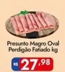 Supermercados Rondon Presunto Magro Oval Perdigão Fatiado oferta