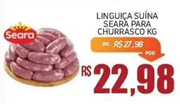 Economart Atacadista Linguiça suína seara para churrasco oferta