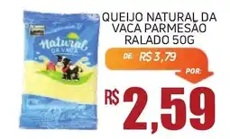 Economart Atacadista Queijo natural da vaca parmesao ralado oferta